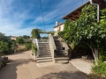 Entry stone stairs